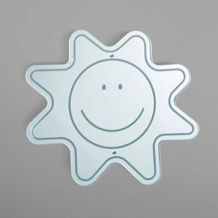 WHITNEY BROTHERS WB0035 16'' x 14'' x 1/8'' Happy Face Mirror 9460035